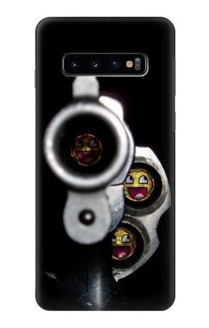 S1109 Smile Bullet Gun Hülle Schutzhülle Taschen für Samsung Galaxy S10