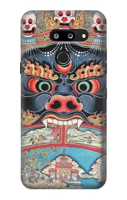 S0572 Tibet Art Hülle Schutzhülle Taschen für LG G8 ThinQ
