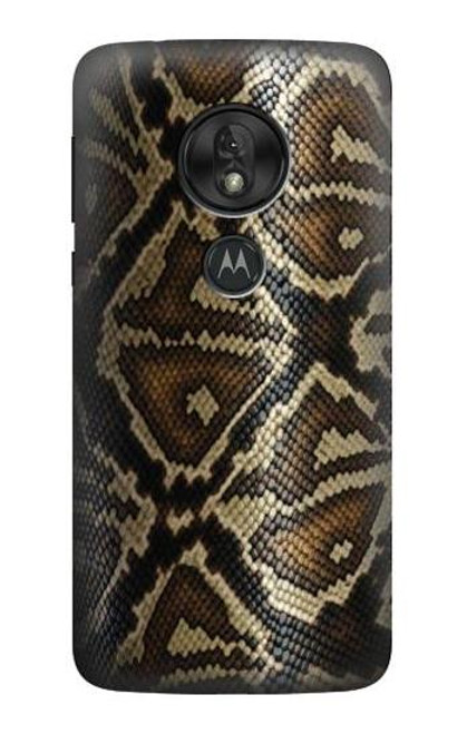 S2712 Anaconda Amazon Snake Skin Graphic Printed Hülle Schutzhülle Taschen für Motorola Moto G7 Power