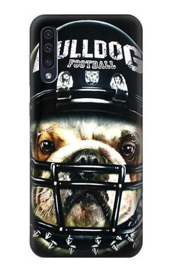 S0098 Bulldog American Football Hülle Schutzhülle Taschen für Samsung Galaxy A50