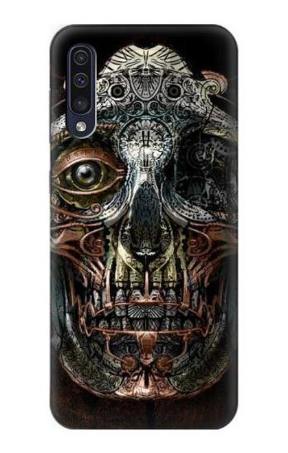 S1685 Steampunk Skull Head Hülle Schutzhülle Taschen für Samsung Galaxy A50