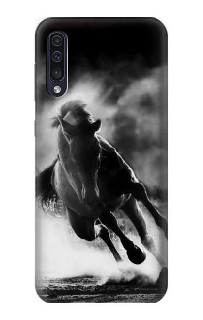 S1860 Running Horse Hülle Schutzhülle Taschen für Samsung Galaxy A50