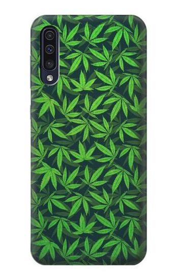 S2666 Marijuana Pattern Hülle Schutzhülle Taschen für Samsung Galaxy A50