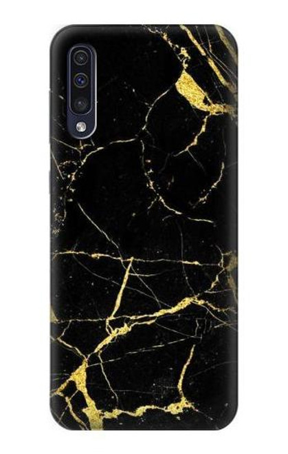 S2896 Gold Marble Graphic Printed Hülle Schutzhülle Taschen für Samsung Galaxy A50