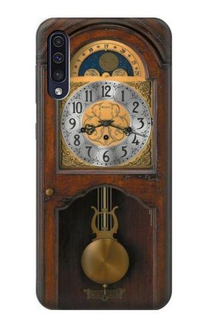 S3173 Grandfather Clock Antique Wall Clock Hülle Schutzhülle Taschen für Samsung Galaxy A50