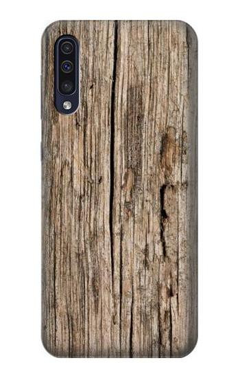 S0600 Wood Graphic Printed Hülle Schutzhülle Taschen für Samsung Galaxy A70