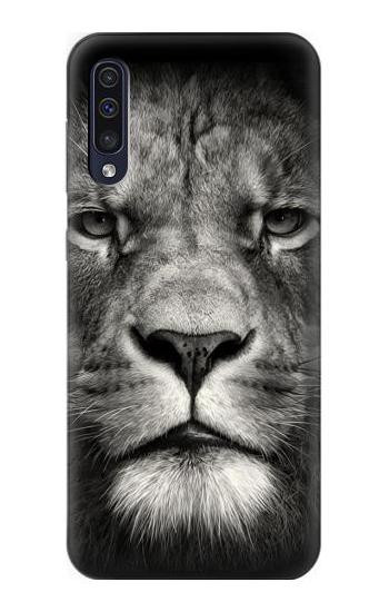 S1352 Lion Face Hülle Schutzhülle Taschen für Samsung Galaxy A70