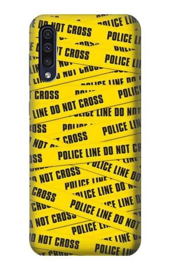 S2088 Police Line Do Not Cross Hülle Schutzhülle Taschen für Samsung Galaxy A70