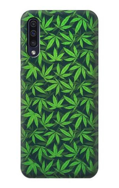 S2666 Marijuana Pattern Hülle Schutzhülle Taschen für Samsung Galaxy A70