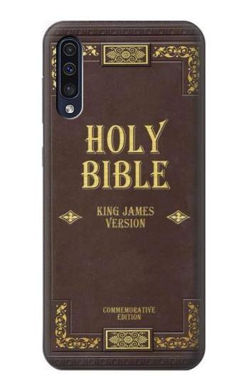 S2889 Holy Bible Cover King James Version Hülle Schutzhülle Taschen für Samsung Galaxy A70
