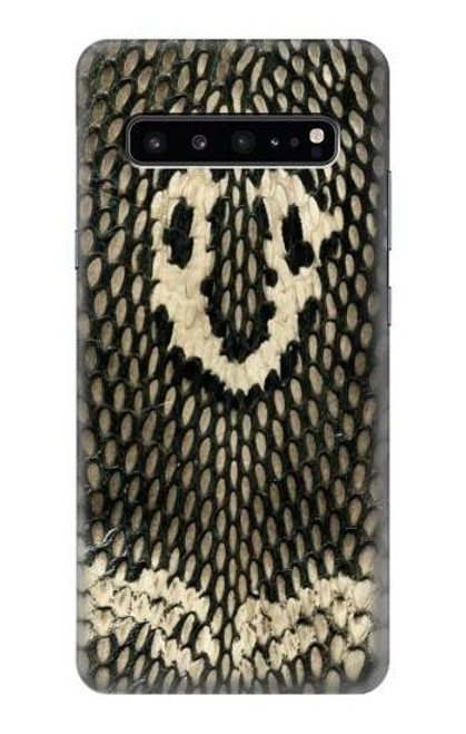 S2711 King Cobra Snake Skin Graphic Printed Hülle Schutzhülle Taschen für Samsung Galaxy S10 5G