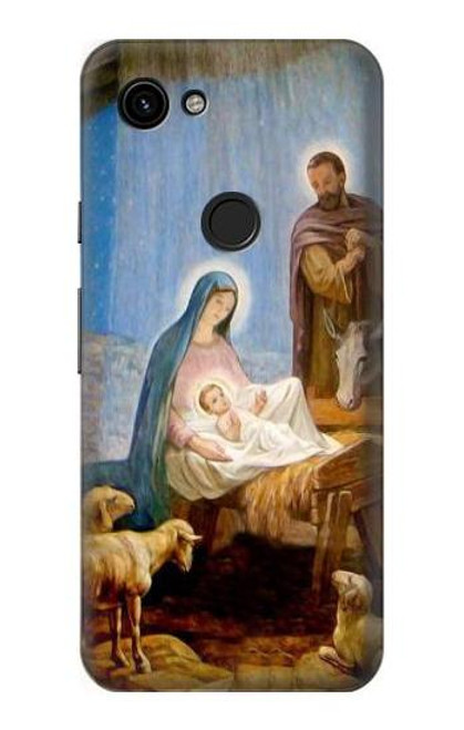 S2276 The Nativity Hülle Schutzhülle Taschen für Google Pixel 3a