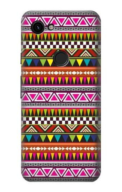 S2292 Aztec Tribal Pattern Hülle Schutzhülle Taschen für Google Pixel 3a