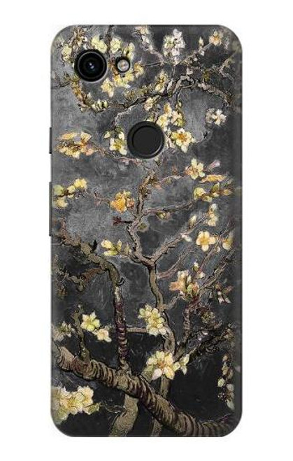 S2664 Black Blossoming Almond Tree Van Gogh Hülle Schutzhülle Taschen für Google Pixel 3a