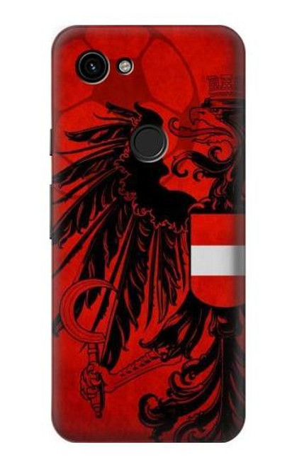 S3004 Austria Football Soccer Euro 2016 Hülle Schutzhülle Taschen für Google Pixel 3a