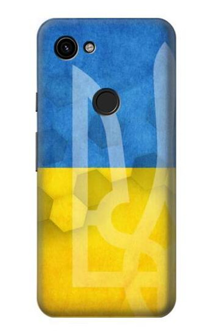 S3006 Ukraine Football Soccer Euro 2016 Hülle Schutzhülle Taschen für Google Pixel 3a