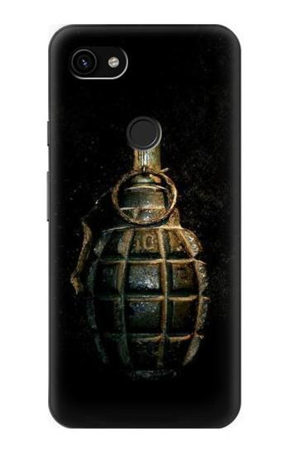 S0881 Hand Grenade Hülle Schutzhülle Taschen für Google Pixel 3a XL