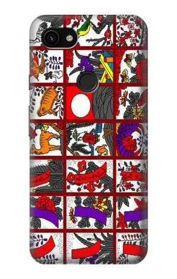S1923 Hanafuda Japanese Flower Card Hülle Schutzhülle Taschen für Google Pixel 3a XL