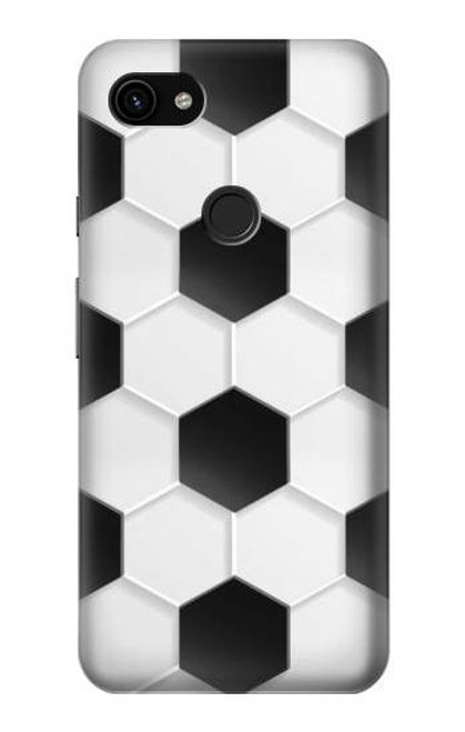 S2061 Football Soccer Pattern Hülle Schutzhülle Taschen für Google Pixel 3a XL