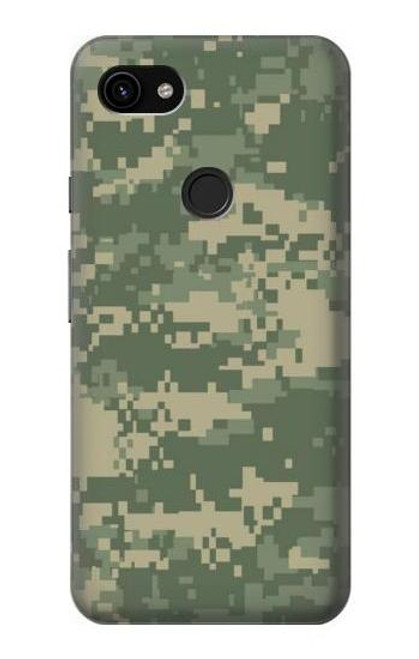 S2173 Digital Camo Camouflage Graphic Printed Hülle Schutzhülle Taschen für Google Pixel 3a XL