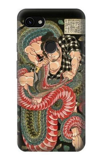 S2469 108 Heroes of Suikoden Saginoike Heikuro Hülle Schutzhülle Taschen für Google Pixel 3a XL