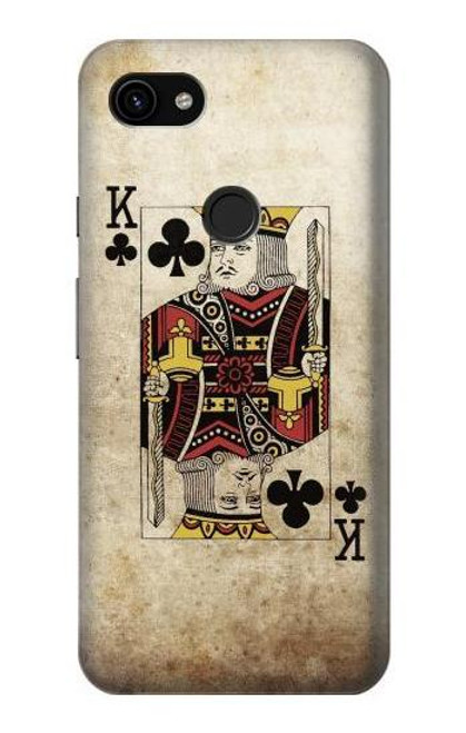 S2528 Poker King Card Hülle Schutzhülle Taschen für Google Pixel 3a XL