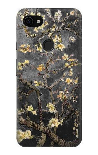 S2664 Black Blossoming Almond Tree Van Gogh Hülle Schutzhülle Taschen für Google Pixel 3a XL