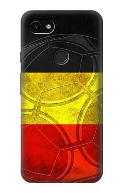 S2965 Belgium Football Soccer Euro 2016 Hülle Schutzhülle Taschen für Google Pixel 3a XL