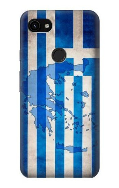 S2970 Greece Football Soccer Euro 2016 Hülle Schutzhülle Taschen für Google Pixel 3a XL