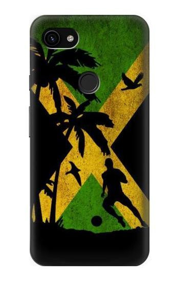 S2975 Jamaica Football Soccer Copa 2016 Hülle Schutzhülle Taschen für Google Pixel 3a XL
