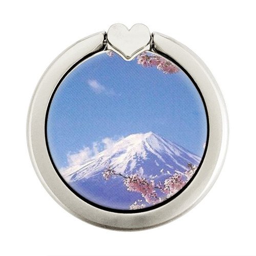 S1060 Mount Fuji Sakura Cherry Blossom Grafik Ringhalter und PopSockets S1060 Mount Fuji Sakura Cherry Blossom Grafik Ringhalter und PopSockets