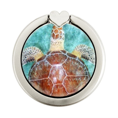 S1424 Sea Turtle Grafik Ringhalter und PopSockets