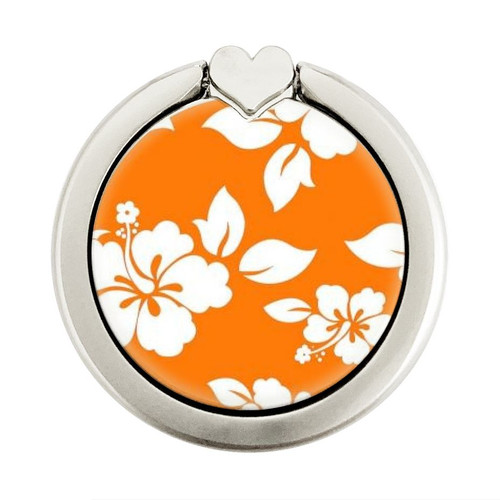 S2245 Hawaiian Hibiscus Orange Pattern Grafik Ringhalter und PopSockets S2245 Hawaiian Hibiscus Orange Pattern Grafik Ringhalter und PopSockets