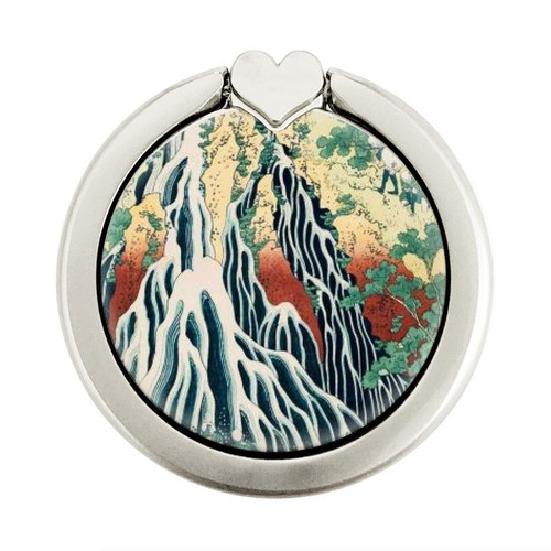 S2491 Hokusai Kirifuri Waterfall at Kurokami Grafik Ringhalter und PopSockets S2491 Hokusai Kirifuri Waterfall at Kurokami Grafik Ringhalter und PopSockets