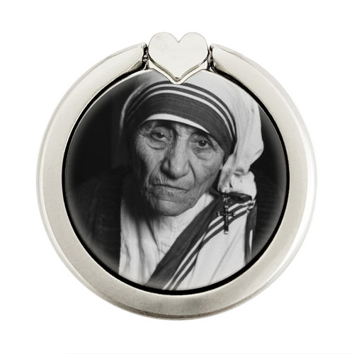 S2512 Mother Teresa Grafik Ringhalter und PopSockets
