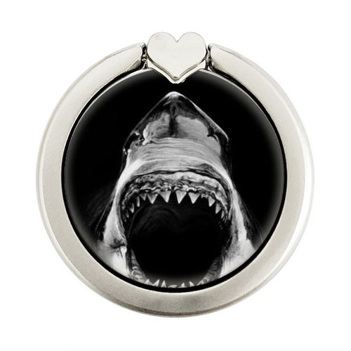 S3100 Great White Shark Grafik Ringhalter und PopSockets