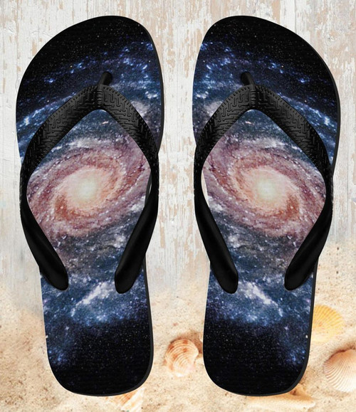 FA0481 Milky Way Galaxy Beach Sandal Zehentrenner Unisex