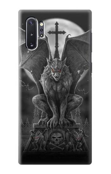 S0850 Gargoyle Devil Demon Hülle Schutzhülle Taschen für Samsung Galaxy Note 10 Plus