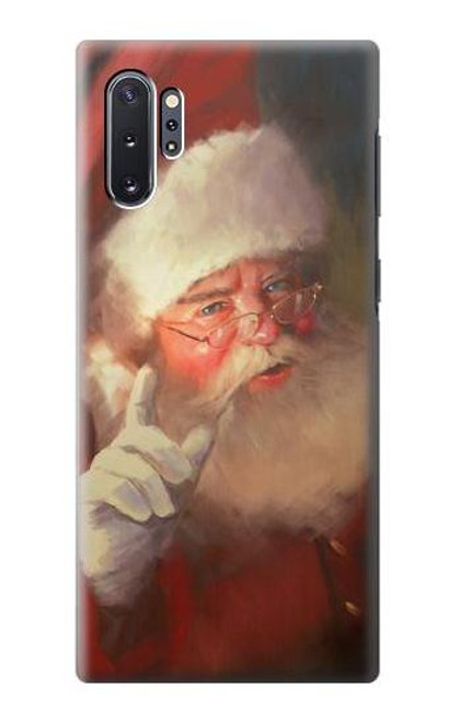S1144 Xmas Santa Claus Hülle Schutzhülle Taschen für Samsung Galaxy Note 10 Plus