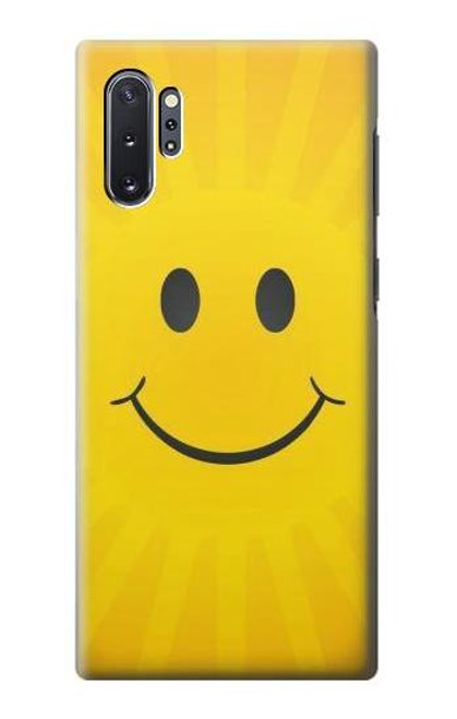 S1146 Yellow Sun Smile Hülle Schutzhülle Taschen für Samsung Galaxy Note 10 Plus