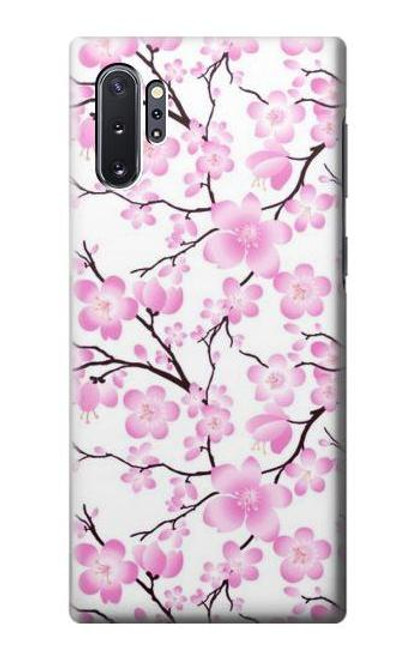 S1972 Sakura Cherry Blossoms Hülle Schutzhülle Taschen für Samsung Galaxy Note 10 Plus