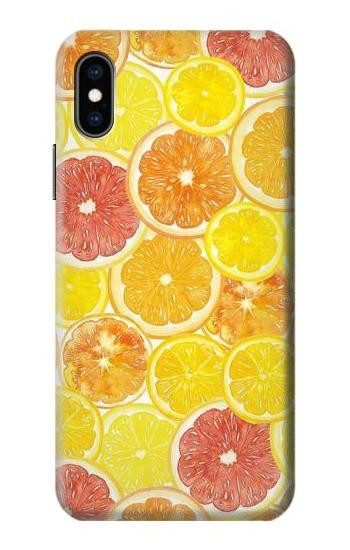 S3408 Lemon Hülle Schutzhülle Taschen für iPhone X, iPhone XS