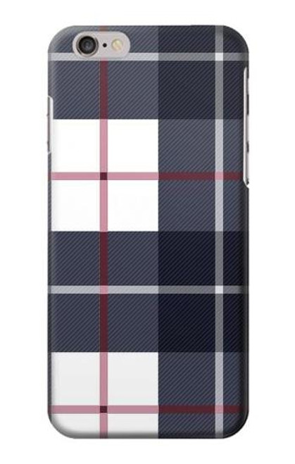 S3452 Plaid Fabric Pattern Hülle Schutzhülle Taschen für iPhone 6 6S