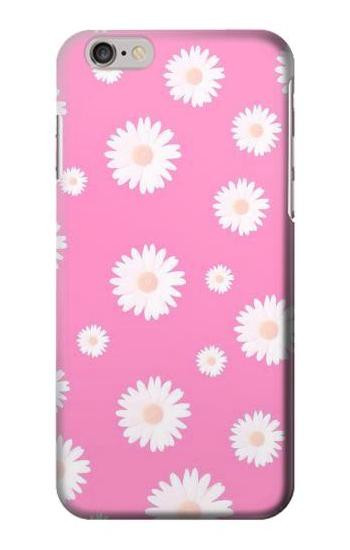 S3500 Pink Floral Pattern Hülle Schutzhülle Taschen für iPhone 6 6S