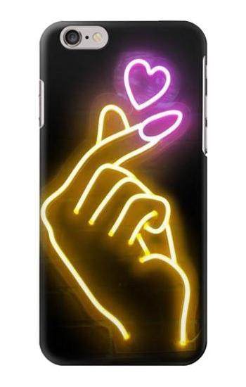 S3512 Cute Mini Heart Neon Graphic Hülle Schutzhülle Taschen für iPhone 6 6S