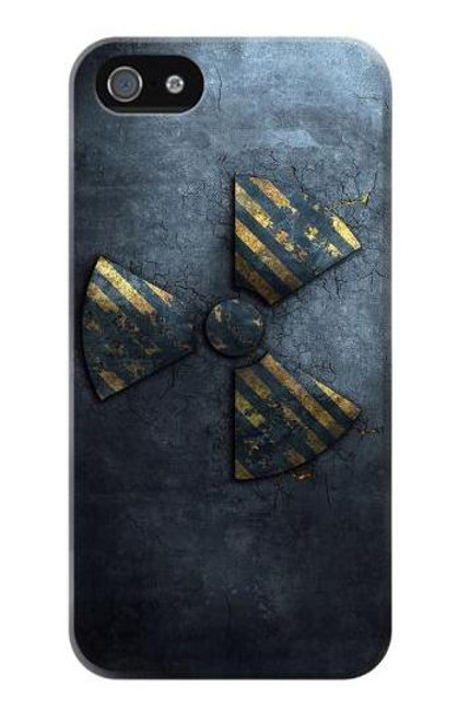 S3438 Danger Radioactive Hülle Schutzhülle Taschen für iPhone 5 5S SE