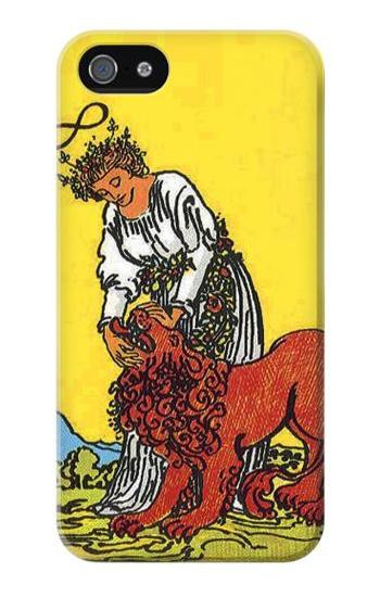 S3458 Strength Tarot Card Hülle Schutzhülle Taschen für iPhone 5 5S SE