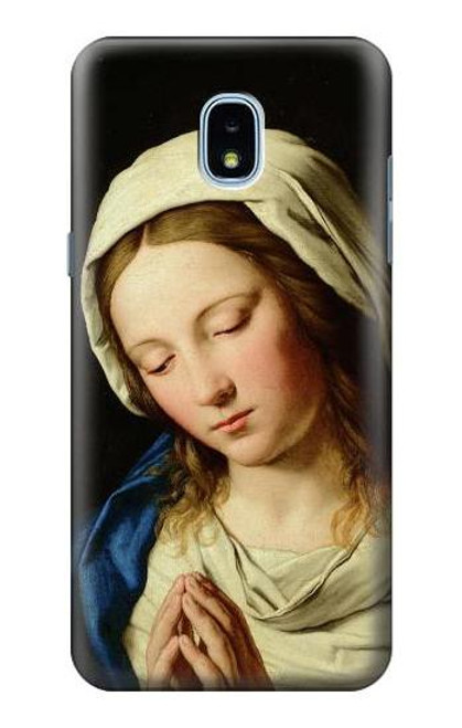 S3476 Virgin Mary Prayer Hülle Schutzhülle Taschen für Samsung Galaxy J3 (2018), J3 Star, J3 V 3rd Gen, J3 Orbit, J3 Achieve, Express Prime 3, Amp Prime 3