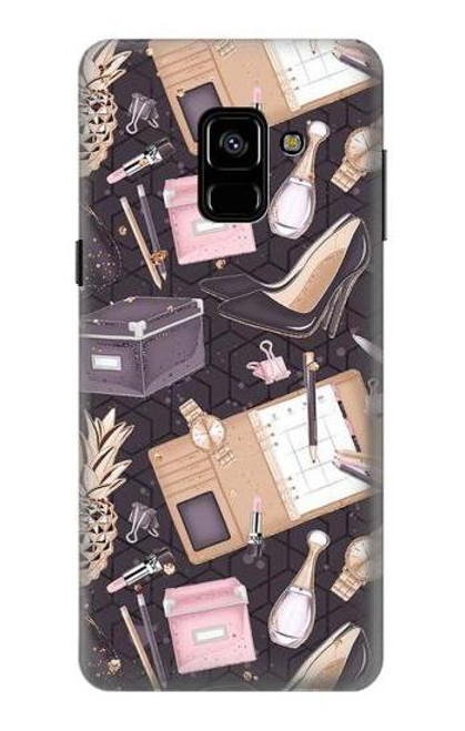 S3448 Fashion Hülle Schutzhülle Taschen für Samsung Galaxy A8 (2018)