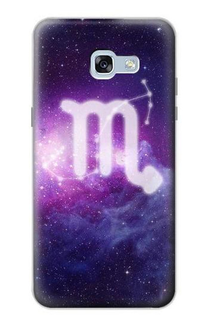 S3370 Zodiac Scorpio Hülle Schutzhülle Taschen für Samsung Galaxy A5 (2017)